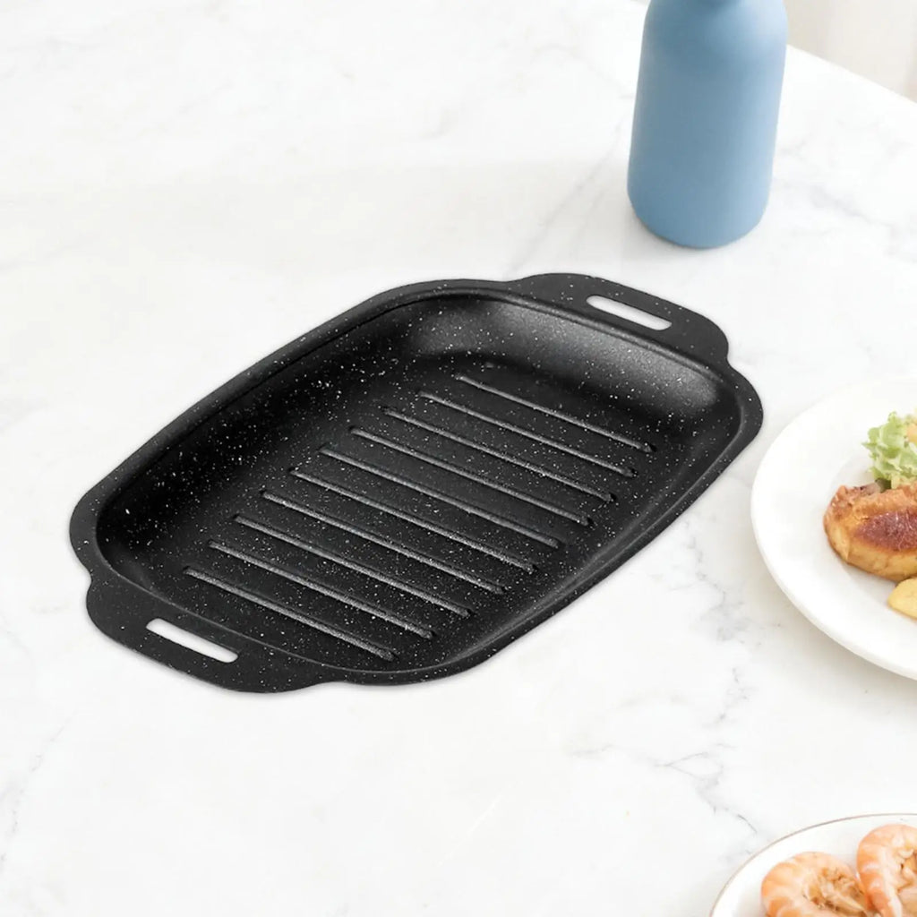 Rectangular Ridged Grill Pan