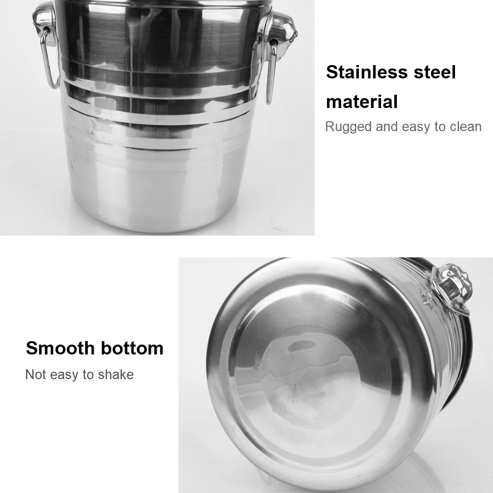 Stainless Steel Ice Bucket, 5L