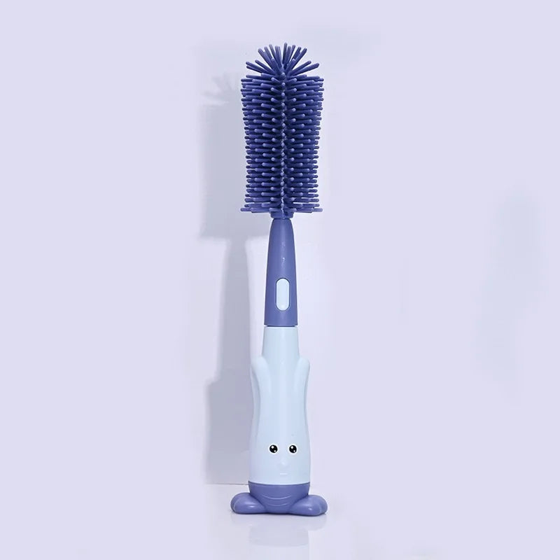 Three-in-One Silicone Bottle Brush Set