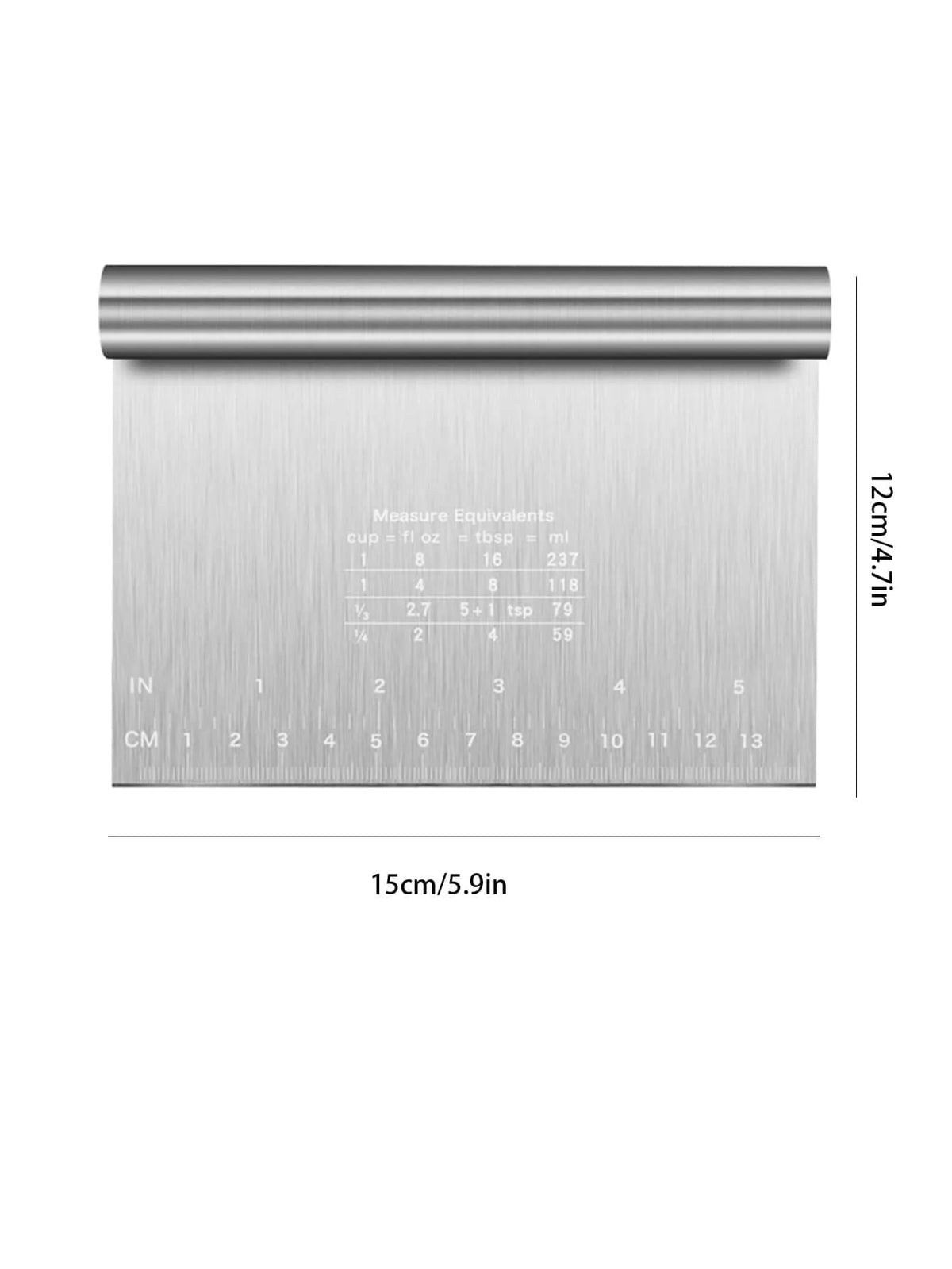 Stainless Steel Bench Scraper