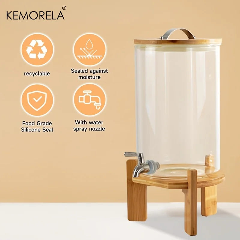 Glass Beverage Dispenser