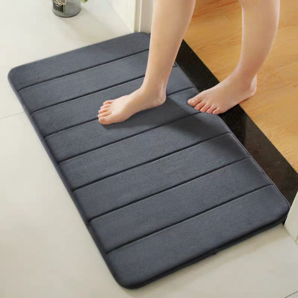 Tapis de bain absorbant UltraSoft | Antidérapant et à séchage rapide