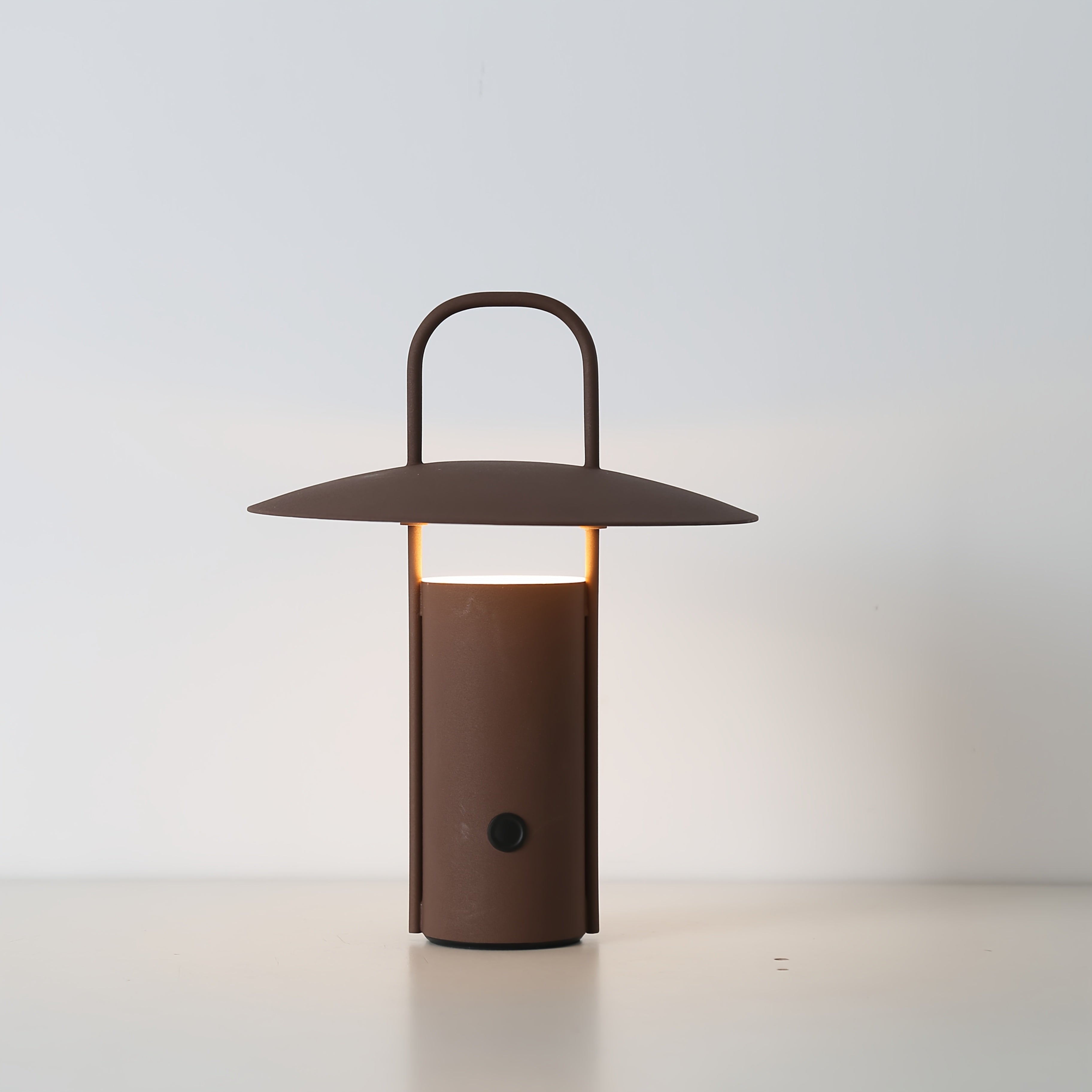 Lampe tactile LED sans fil | Lampe de table métallique rechargeable par USB