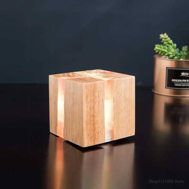 Applique WoodAura | Design en résine de bois massif sculpté à la main