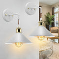 Modern Metal Wall Sconce | Industrial Oil-Rubbed Wall Light Fixture