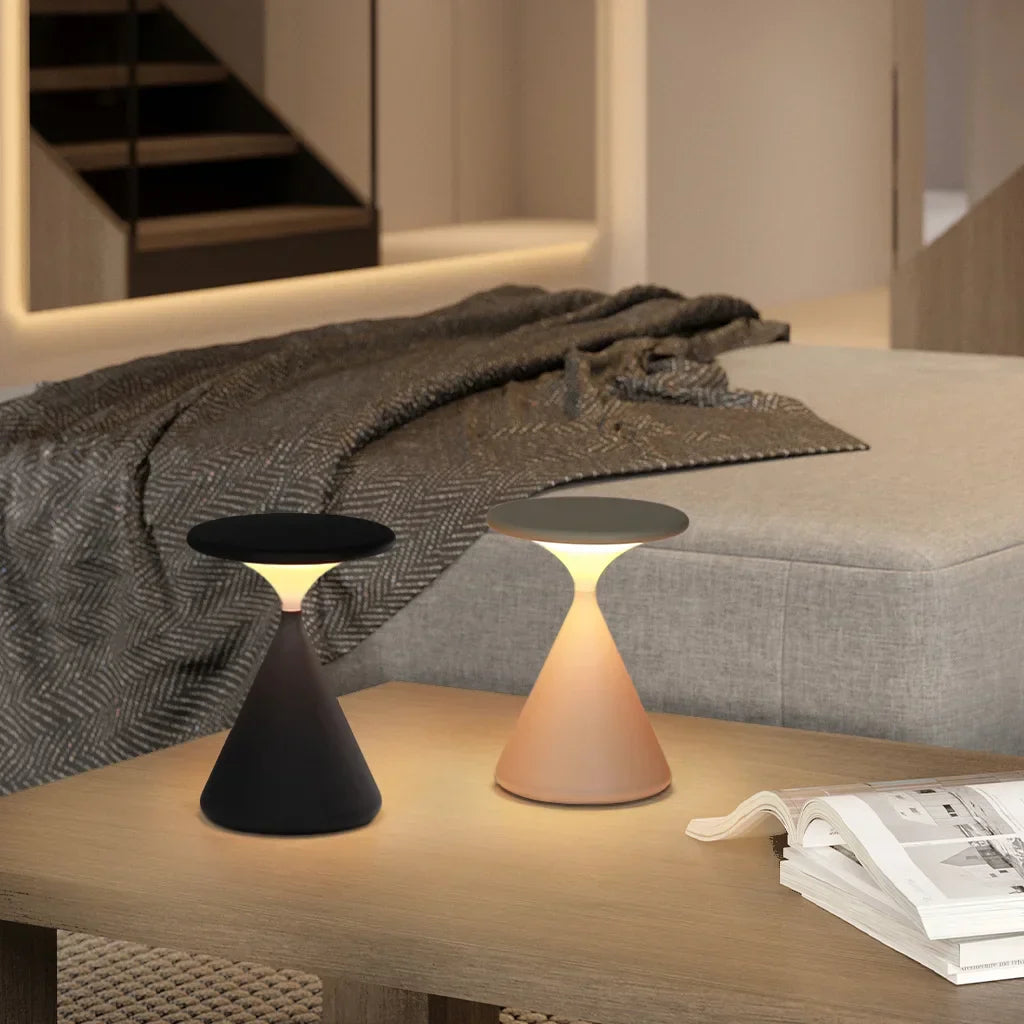 Lampe de table sans fil Aurora | Design Sablier