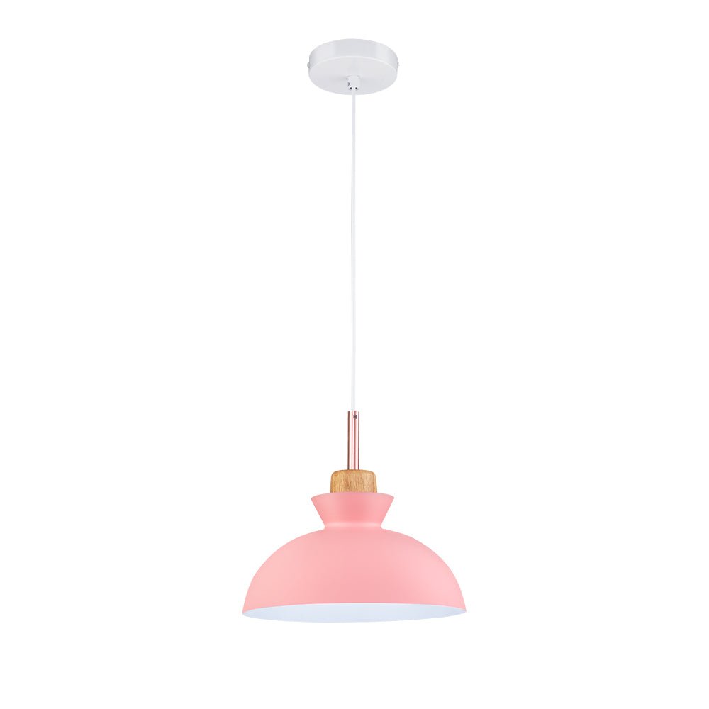 Suspension dôme simple et moderne | Luminaire suspendu scandinave en métal