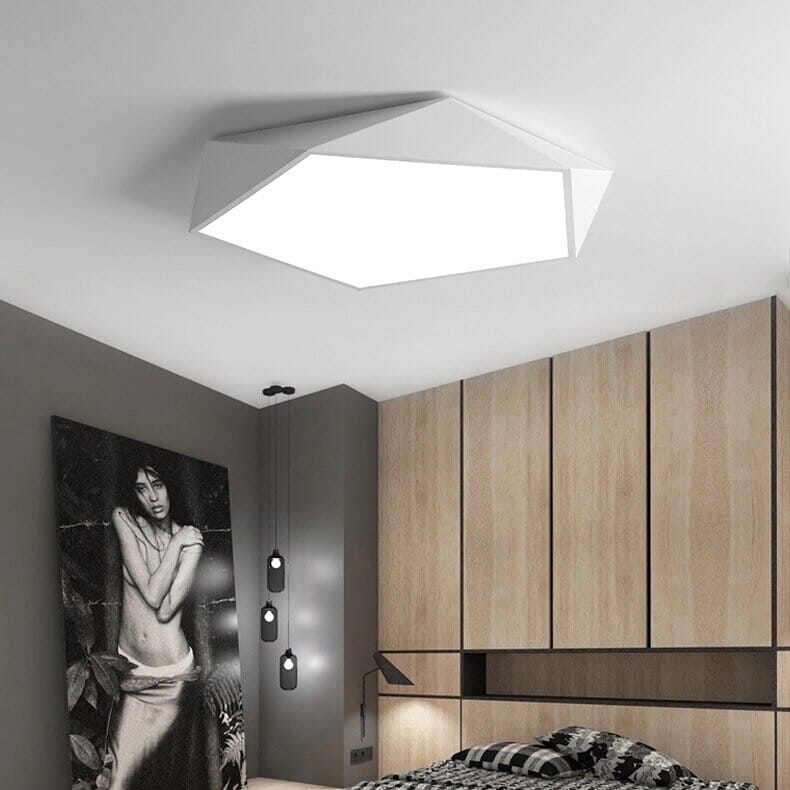 Plafonnier Skydor | Design géométrique moderne à LED