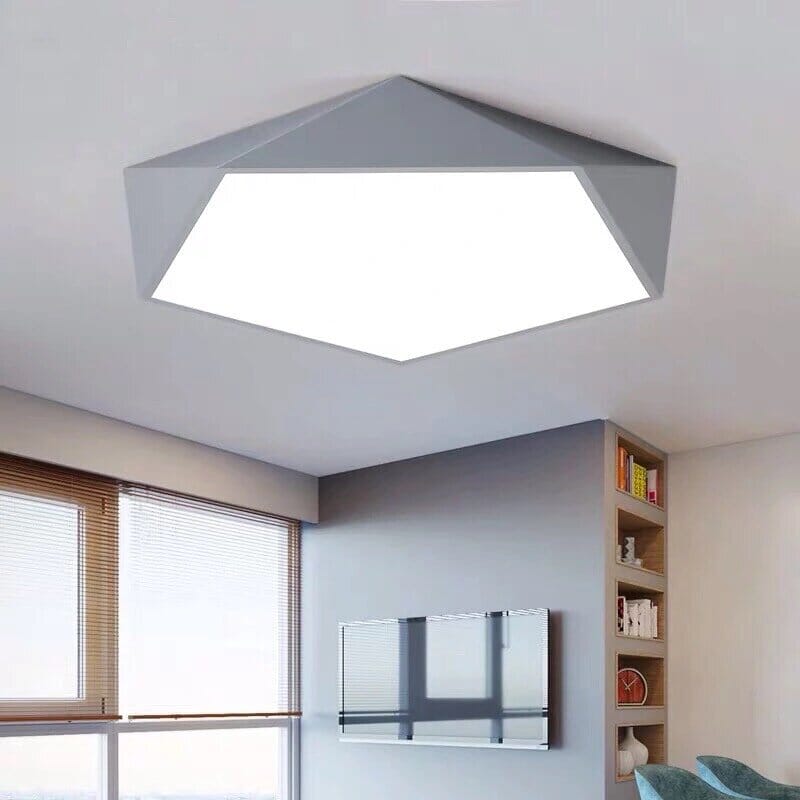 Plafonnier Skydor | Design géométrique moderne à LED