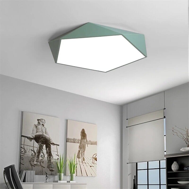 Plafonnier Skydor | Design géométrique moderne à LED