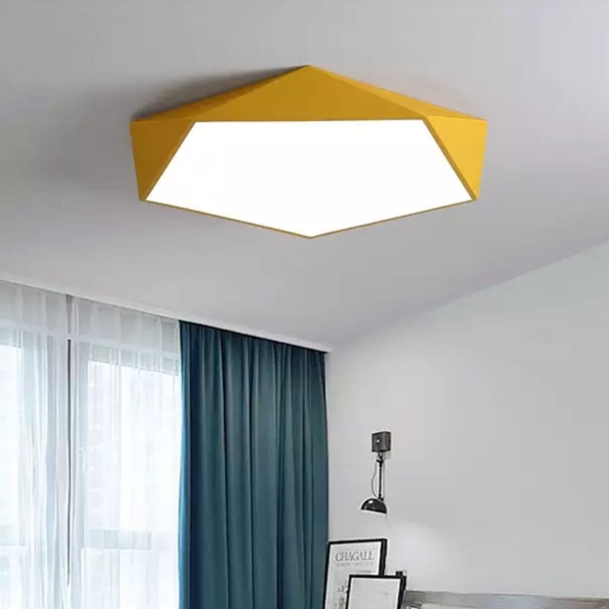 Plafonnier Skydor | Design géométrique moderne à LED